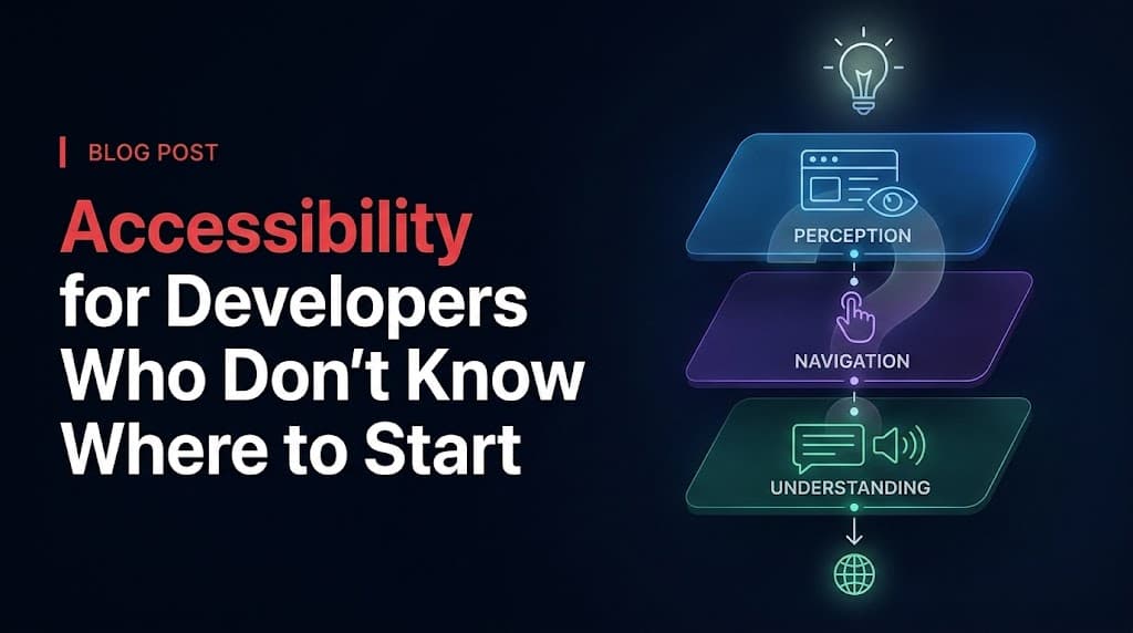 Accessibility for Developers Who Don't Know Where to Start