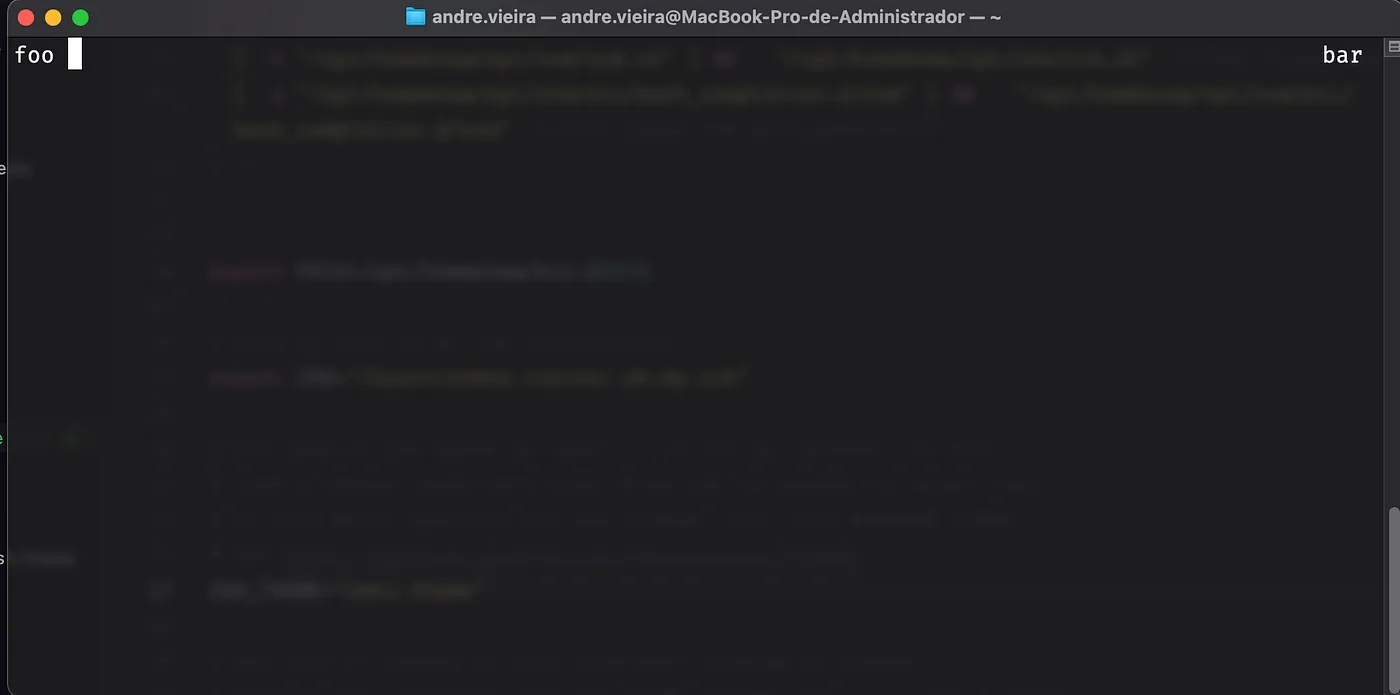 Criando um tema personalizado para o ZSH: Visualizando o novo tema