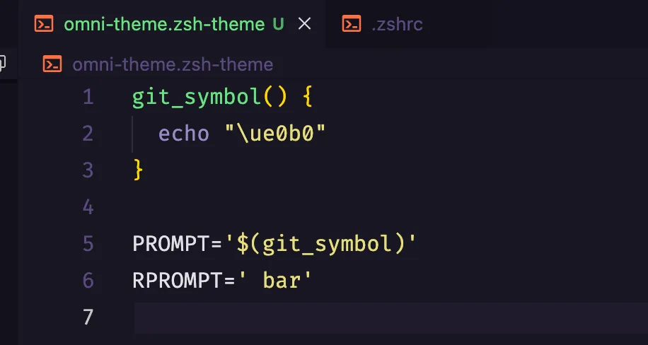 Criando um tema personalizado para o ZSH: Adicionando funções